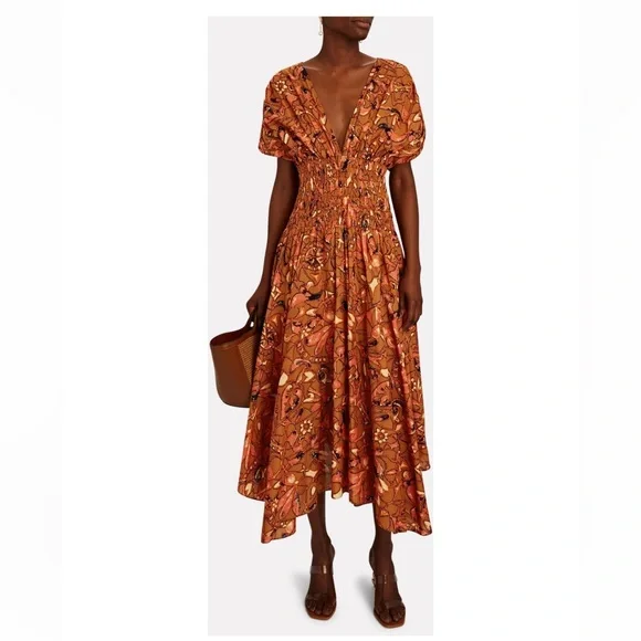 A.L.C. | Dresses | Nwt Alc Beautiful Burnt Orange Dress | Poshmark